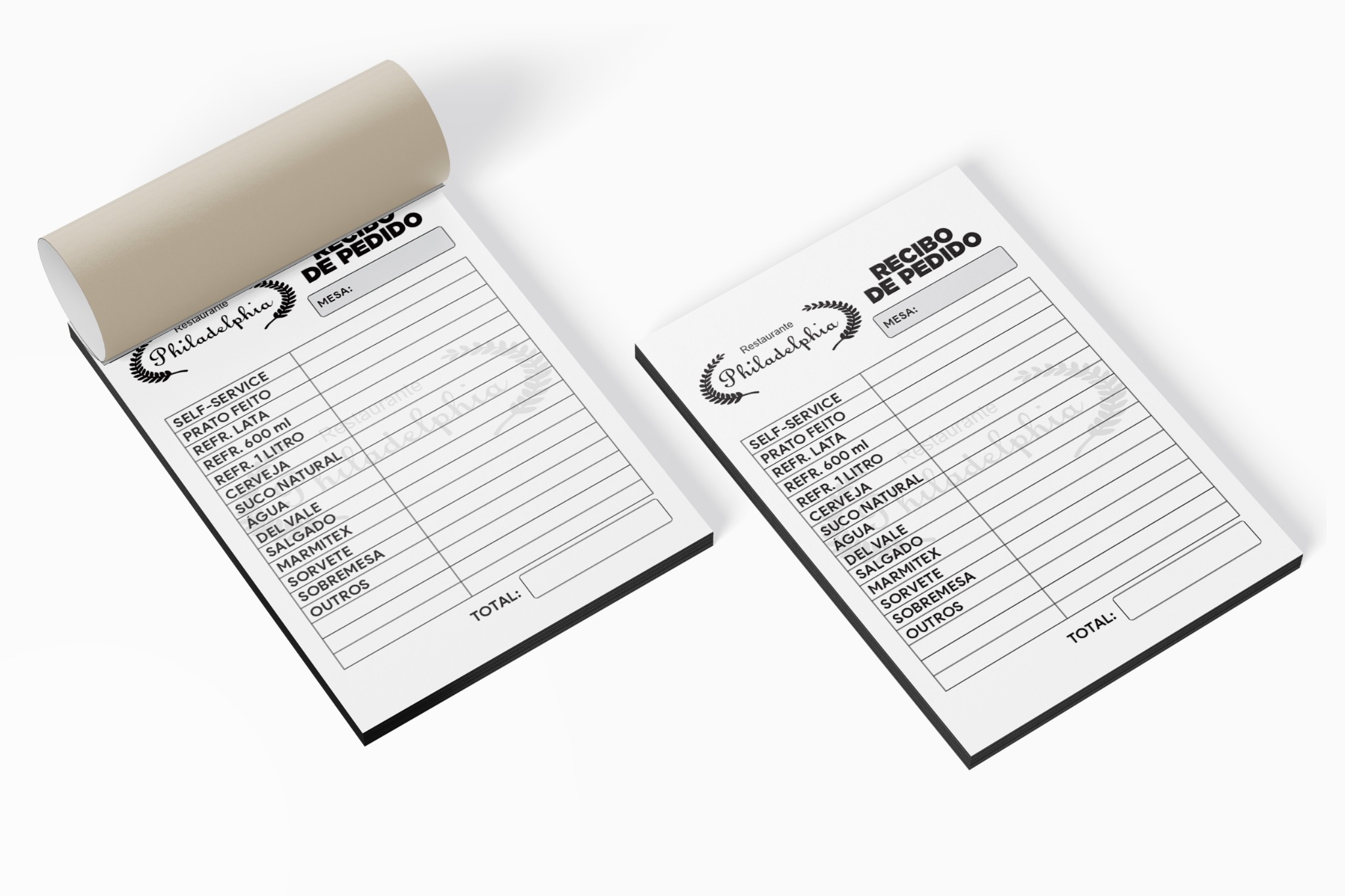 Blocos de comanda personalizados